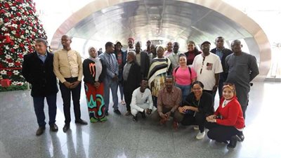 التنمية المحلية تنظم جولة سياحية ل 21 متدربا من الكوادر الإفريقية للتعرف على ملامح الحضارة المصرية القديمة