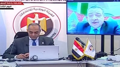 رئيس اللجنة العامة لقسم ثالث المحلة الكبرى: الأمن ينظم الناخبين خارج اللجان لتيسير العملية الانتخابية