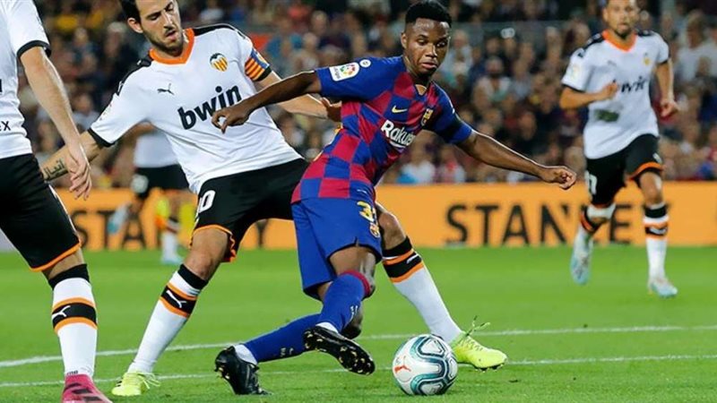 برشلونة وفالنسيا