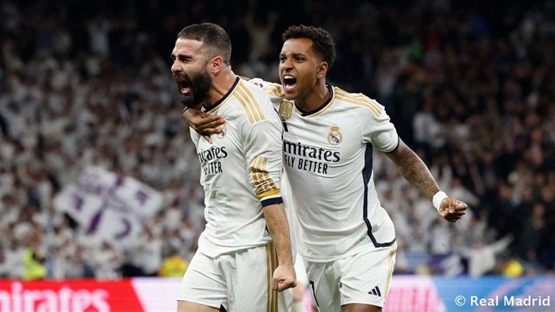 لاعبي فريق ريال مدريد