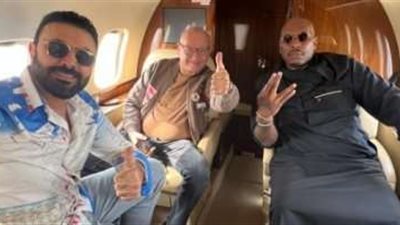 محمد كريم ونجيب ساويرس يصطحبوا تيريس جيبسون لحضور حفل ختام مهرجان الجونة