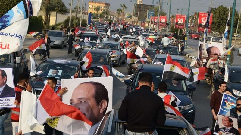 احتفالات فوز الرئيس