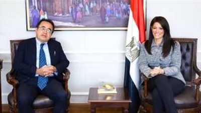 وزيرة التعاون الدولى تستقبل مدير «جايكا» اليابانية بالشرق الأوسط