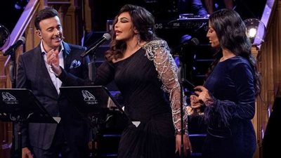 أحلام تلتقي صابر الرباعي ومُلكة في ليلة طربية تونسية