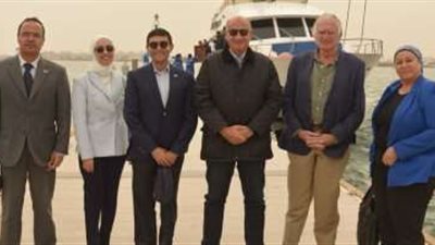 الاستشاري الدولى لسياحة اليخوت يزور قناة السويس ومارينا اليخوت بالإسماعيلية