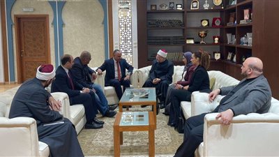 مفتي الجمهورية يستقبل رئيس أكاديمية البحث العلمي ويبحثان أوجه التعاون