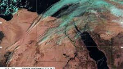 هيئة الأرصاد: غطاء سحابي ونشاط للرمال والأتربة وفرص لتساقط الأمطار في بعض المحافظات