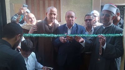 افتتاح مسجد أطواب في بني سويف بعد تجديده بـ1.3 مليون بالجهود الذاتية