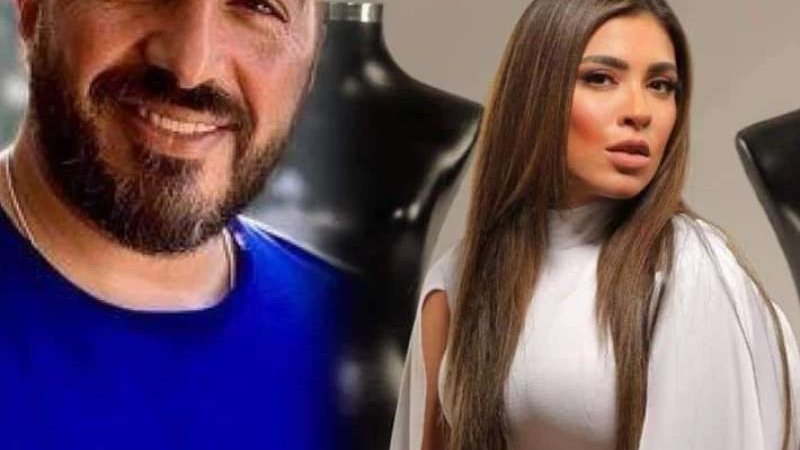 مجدي الهواري وزوجته