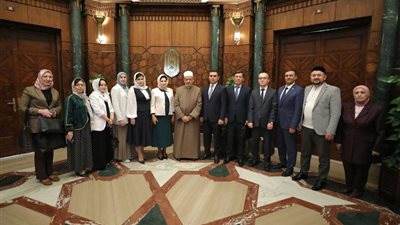 شيخ الأزهر يستقبل وفدًا أوزباكستانيًّا لمناقشة قضايا المرأة والأسرة في الإسلام