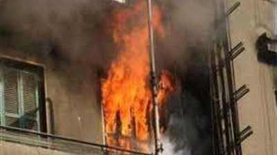 التصريح بدفن 5 جثث من أسرة واحدة في حريق شقة بالاسكندرية