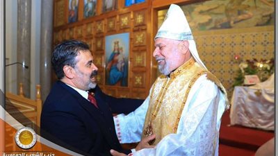 الأمين العام لحزب الشعب الجمهوري بالإسكندرية يزور الكنائس للتهنئه بعيد الميلاد المجيد