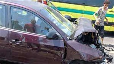 جنون السرعة.. مصرع وإصابة 5 أشخاص إثر حادث تصادم بالفيوم