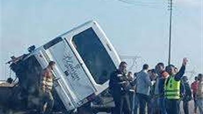 مصرع وإصابة 13شخصًا في حادث تصادم بالدقهلية