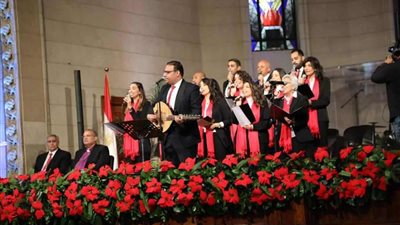 وزير التنمية المحلية يشارك في احتفالية الكنيسة الإنجيلية بقصر الدوبارة