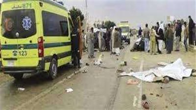 مصرع وإصابة 7 أشخاص في حادث مروري أعلى الطريق الدائري