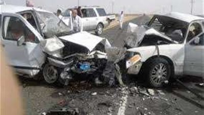 بينهم 4 أطفال.. إصابة 7 أشخاص في حادث سيارة بالفيوم