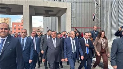 وزيرا التموين والتنمية المحلية يتفقدان صومعة دمنهور