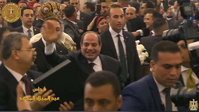 الرئيس السيسي: كل التحية والتقدير والاحترام لقداسة البابا تواضروس الثاني