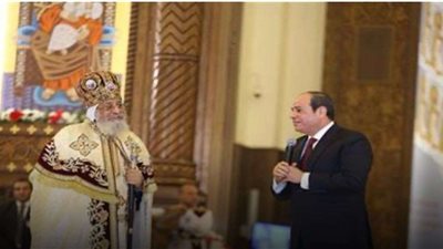 بحضور الرئيس عبد الفتاح السيسي.. رئيس جامعة سوهاج يشارك الاخوة الأقباط احتفالهم بعيد الميلاد بكاتدرائية ميلاد المسيح بالعاصمة الإدارية