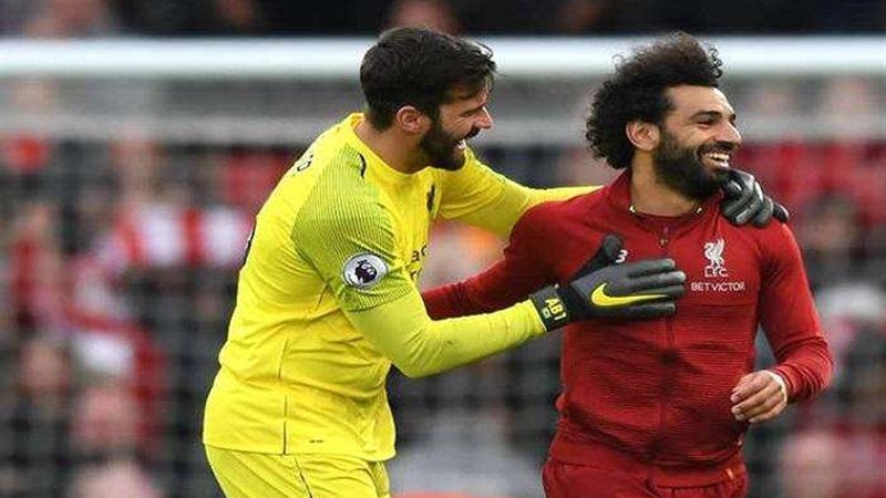 محمد صلاح وأليسون