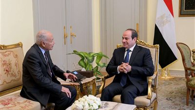 الرئيس السيسي يؤكد حرص مصر على دعم جامعة الدول العربية