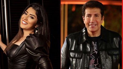 أيتن عامر رفقة هاني رمزي في مسلسل 