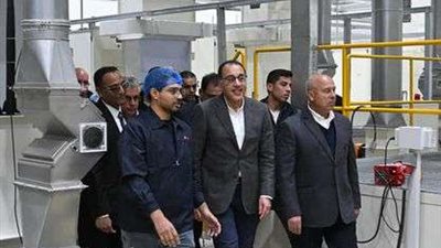 رئيس الوزراء يزور شركة يان جيانغ إيجيبت المحدودة