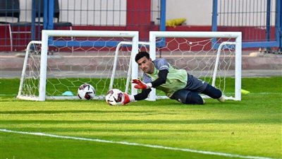 فقرة خاصة لحراس المرمى في مران الزمالك