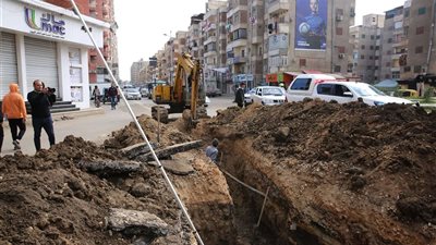 محافظ كفر الشيخ يتفقد أعمال مراجعة المرافق وصيانة شبكة الصرف