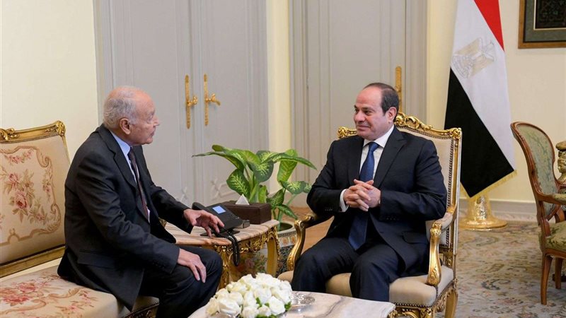 الرئيس السيسي والأمين