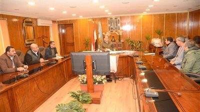 محافظ أسيوط يناقش جهود ترشيد استهلاك الكهرباء بالقرى والمراكز