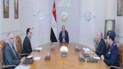 الرئيس السيسي يجتمع مع مدبولي لمتابعة تطوير المجال الزراعي
