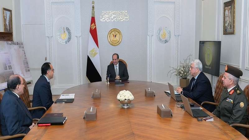 جانب من اجتماع الرئيس