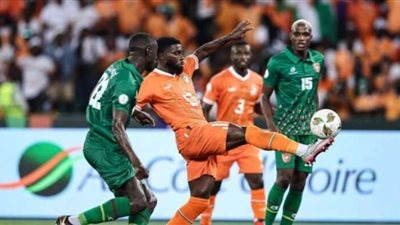 الشوط الأول.. كوت ديفوار ونيجيريا يكتفيان بالتعادل السلبي بمباريات كأس الأمم