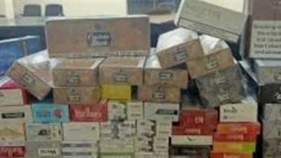 ضبط 21 ألف عبوة سجائر مهربة في مطروح