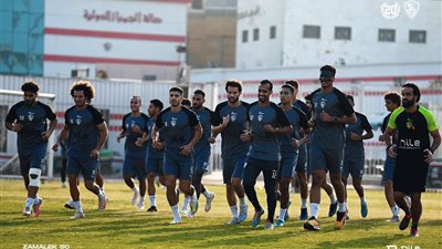 تدريبات تأهيلية لـ الزمالك استعدادًا لمواجهة أم صلال