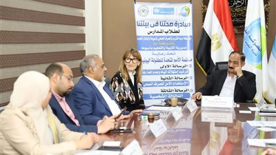 وفد منظمة اليونسيف في ضيافة مياه أسيوط لبحث دور اللجنة التنسيقية