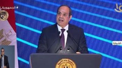 السيسي: ما قدمه أبطال الشرطة منذ 72 عاما تحول لطاقة تحدٍ تسري في قلب هذا الوطن