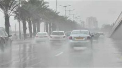 أمطار متفاوتة الشدة على مناطق بالقاهرة الكبرى.. والأرصاد: تكاثف السحب