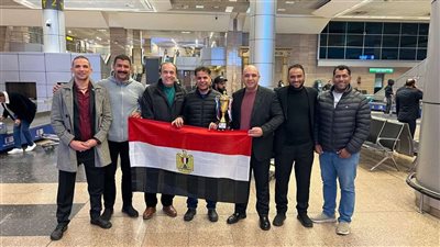 بعثة مصر للدارتس تعود للقاهرة ببرونزية العرب