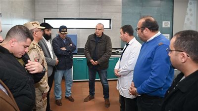 وزير الري ومحافظ شمال سيناء يزوران محطة بحر البقر لمعالجة مياه الصرف الزراعي