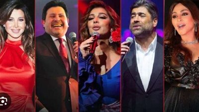 عيد الحب.. نجوم الفن يحيون حفلات رومانسية على طريقتهم الخاصة