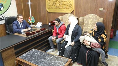 صرف مساعدات مالية لعدد من الحالات الإنسانية وذوي الهمم بالمنوفية