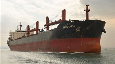 الفريق أسامة ربيع: انتهاء أعمال إصلاح بدن سفينة الصب الجاف اليونانية ZOGRAFIA