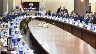 في رحاب جامعة أسوان.. النعماني يشارك بالاجتماع الدوري للمجلس الأعلي للجامعات
