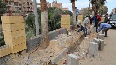 محافظ المنوفية يتفقد أعمال الرصف بطرق شنوان – شبين الكوم للارتقاء بالخدمات المقدمة للمواطنين