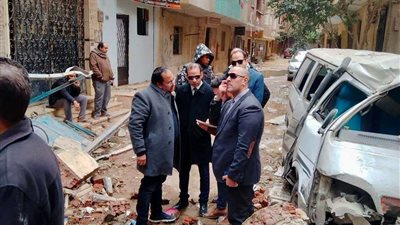 النيابة الإدارية تعاين موقع انفجار مصنع صابون في الجيزة