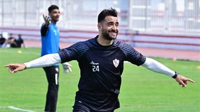حمزة المثلوثي ينتظم في مران الزمالك