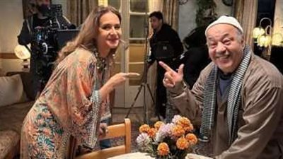 نيللي كريم تواصل تصوير دورها في مسلسل 